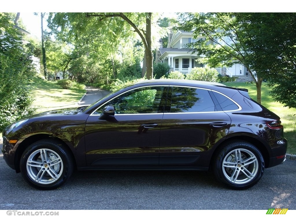2018 Macan S - Mahogany Metallic / Black/Luxor Beige photo #7