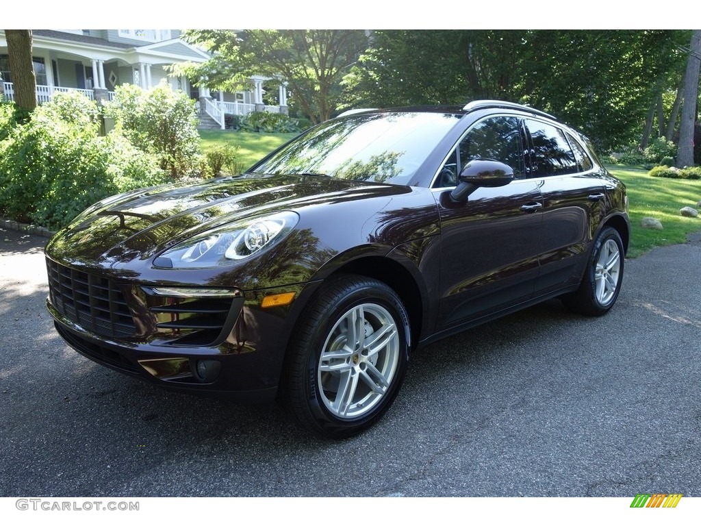 Mahogany Metallic 2018 Porsche Macan S Exterior Photo #128344137