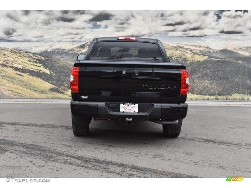 2018 Tundra SR5 CrewMax 4x4 - Midnight Black Metallic / Graphite photo #4