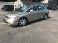 2007 Borrego Beige Metallic Honda Civic LX Sedan  photo #2