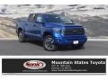 2018 Blazing Blue Pearl Toyota Tundra SR5 CrewMax 4x4 #128306672