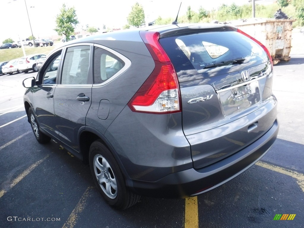 2013 CR-V LX AWD - Polished Metal Metallic / Gray photo #6