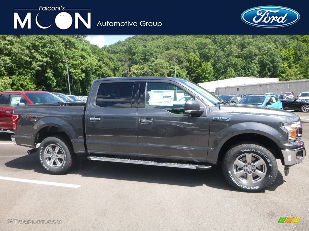 2018 F150 XLT SuperCrew 4x4 - Magnetic / Earth Gray photo #1