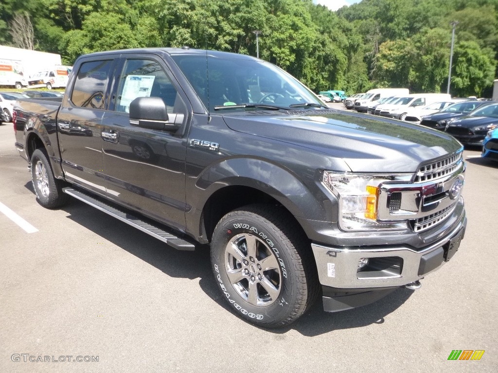 2018 F150 XLT SuperCrew 4x4 - Magnetic / Earth Gray photo #3