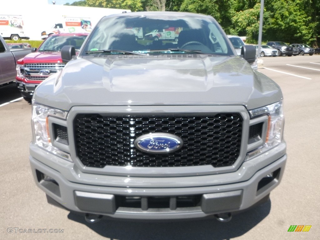 2018 F150 XL SuperCab 4x4 - Lead Foot / Earth Gray photo #3