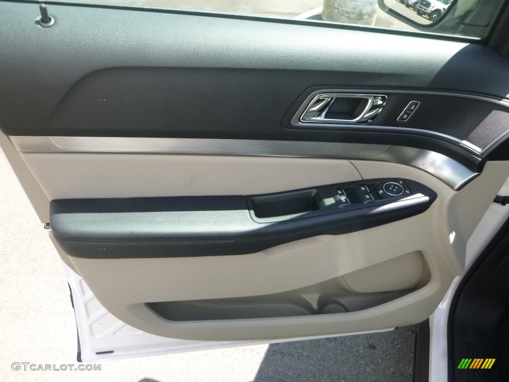 2018 Explorer XLT 4WD - White Platinum / Medium Stone photo #10