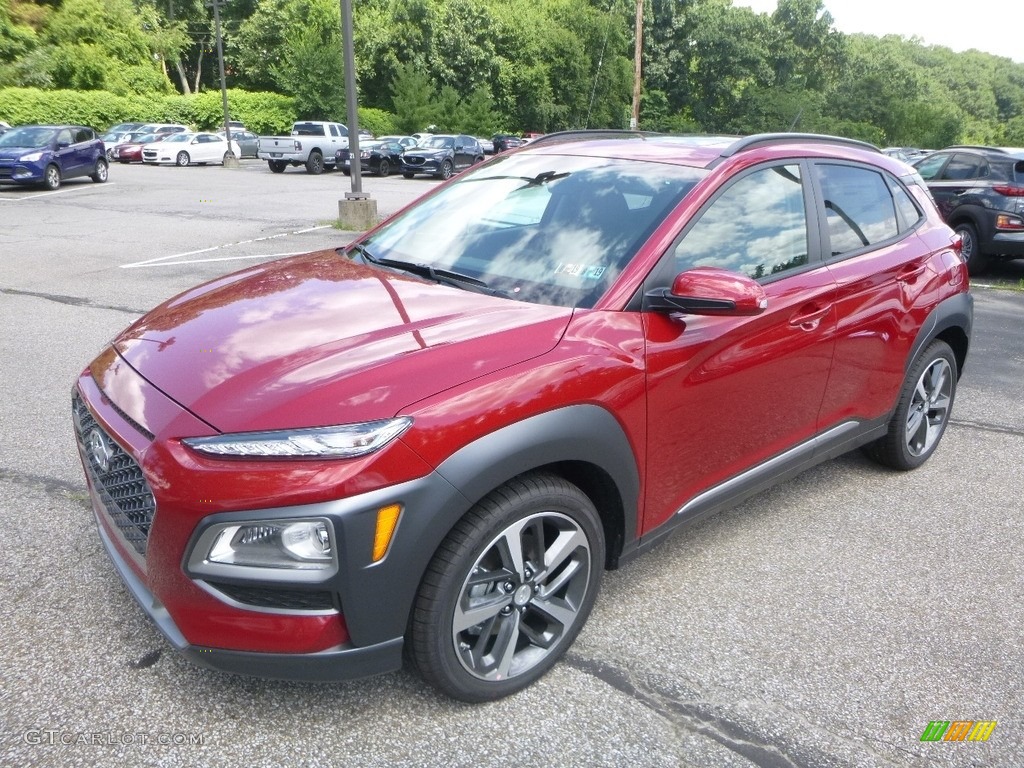Pulse Red 2018 Hyundai Kona Limited AWD Exterior Photo #128347662