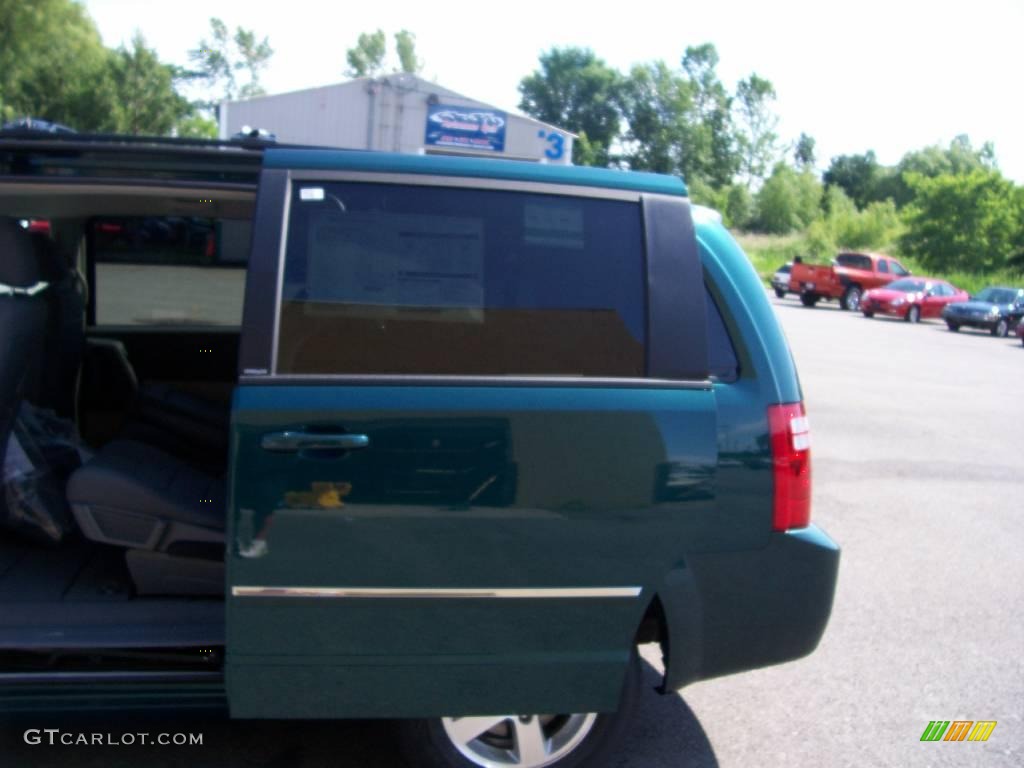 2009 Grand Caravan SXT - Melbourne Green Pearl / Medium Slate Gray/Light Shale photo #16