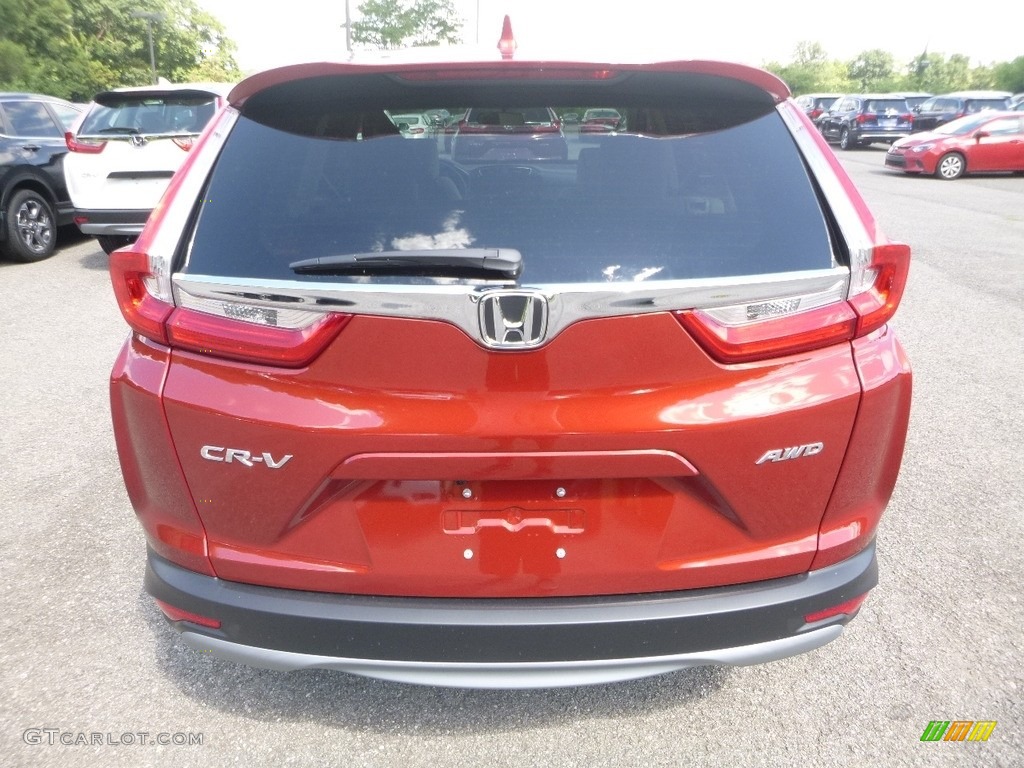 2018 CR-V EX AWD - Molten Lava Pearl / Ivory photo #3