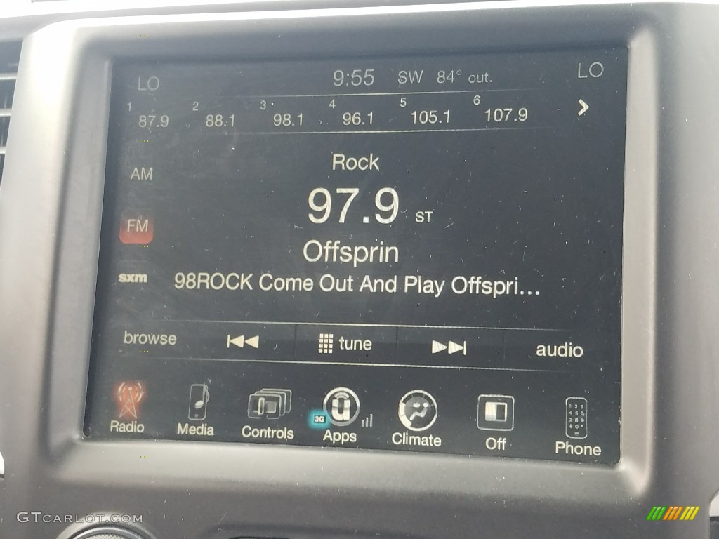 2017 1500 Big Horn Crew Cab 4x4 - Black Forest Green Pearl / Black/Diesel Gray photo #15