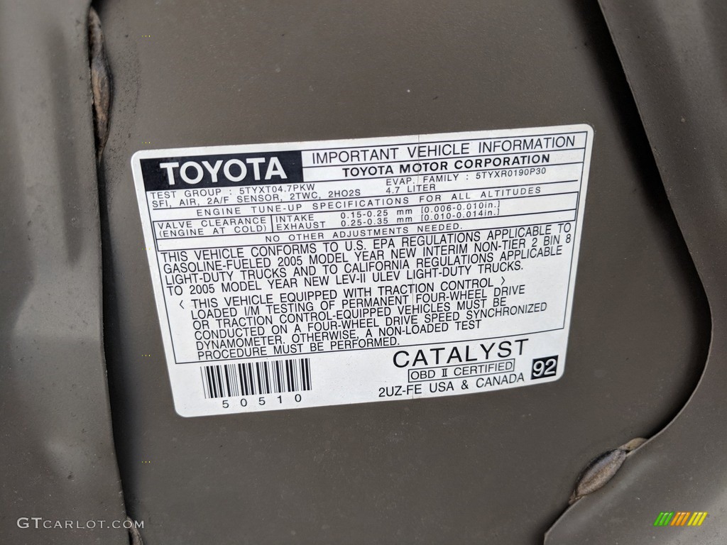 2005 Tundra SR5 Double Cab - Desert Sand Mica / Taupe photo #16