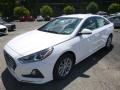 2018 Quartz White Pearl Hyundai Sonata SE  photo #5