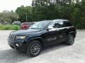 2018 Diamond Black Crystal Pearl Jeep Grand Cherokee Limited  photo #1