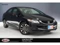 Crystal Black Pearl 2014 Honda Civic EX Sedan