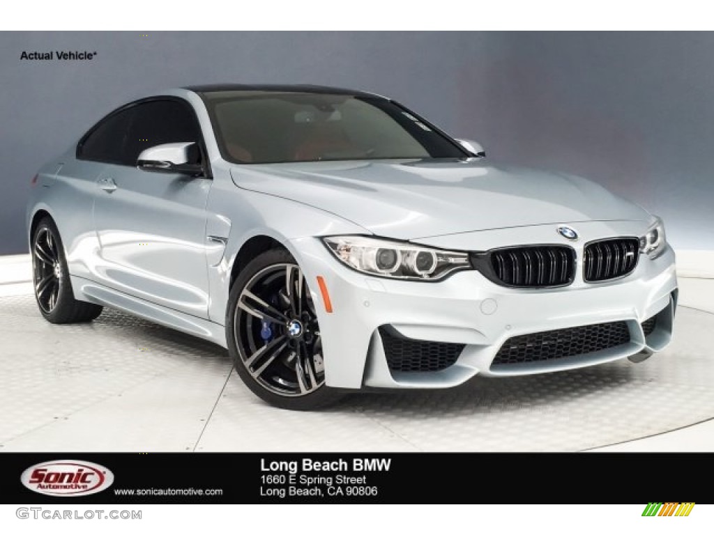 2015 M4 Coupe - Silverstone Metallic / Sakhir Orange/Black photo #1