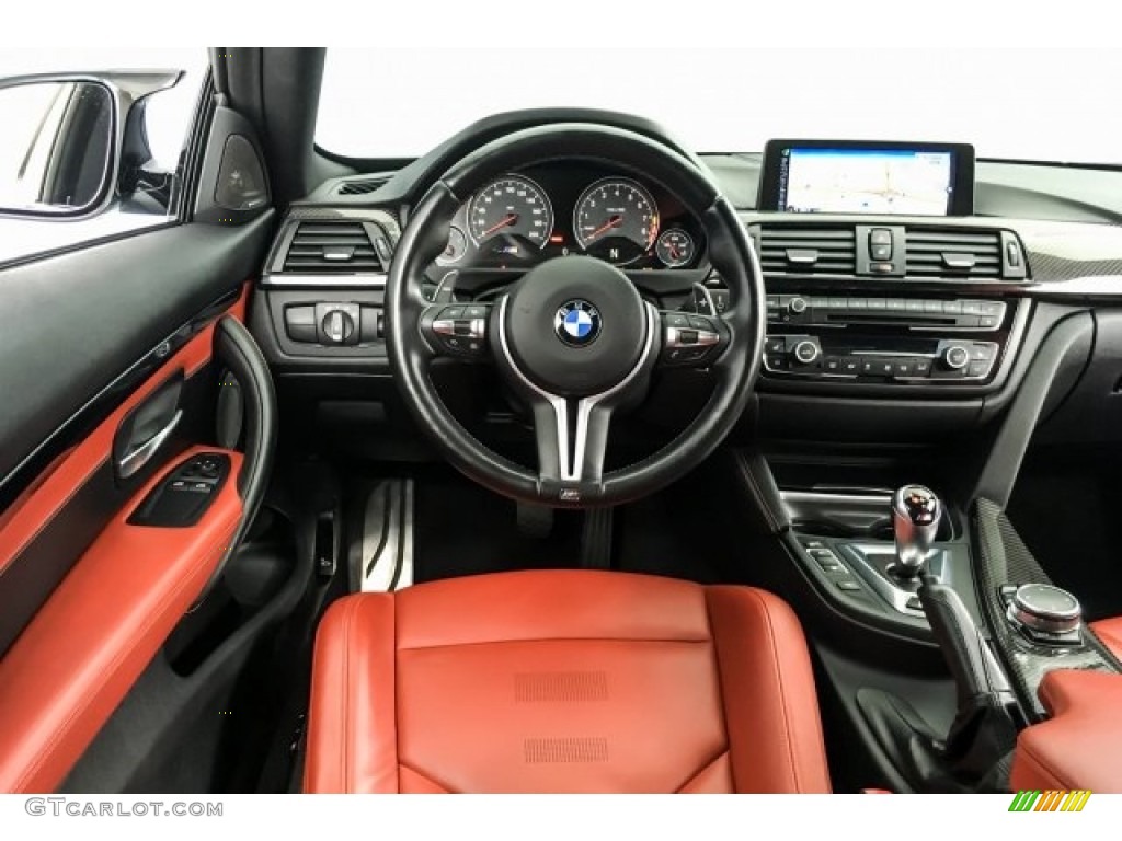 2015 M4 Coupe - Silverstone Metallic / Sakhir Orange/Black photo #4