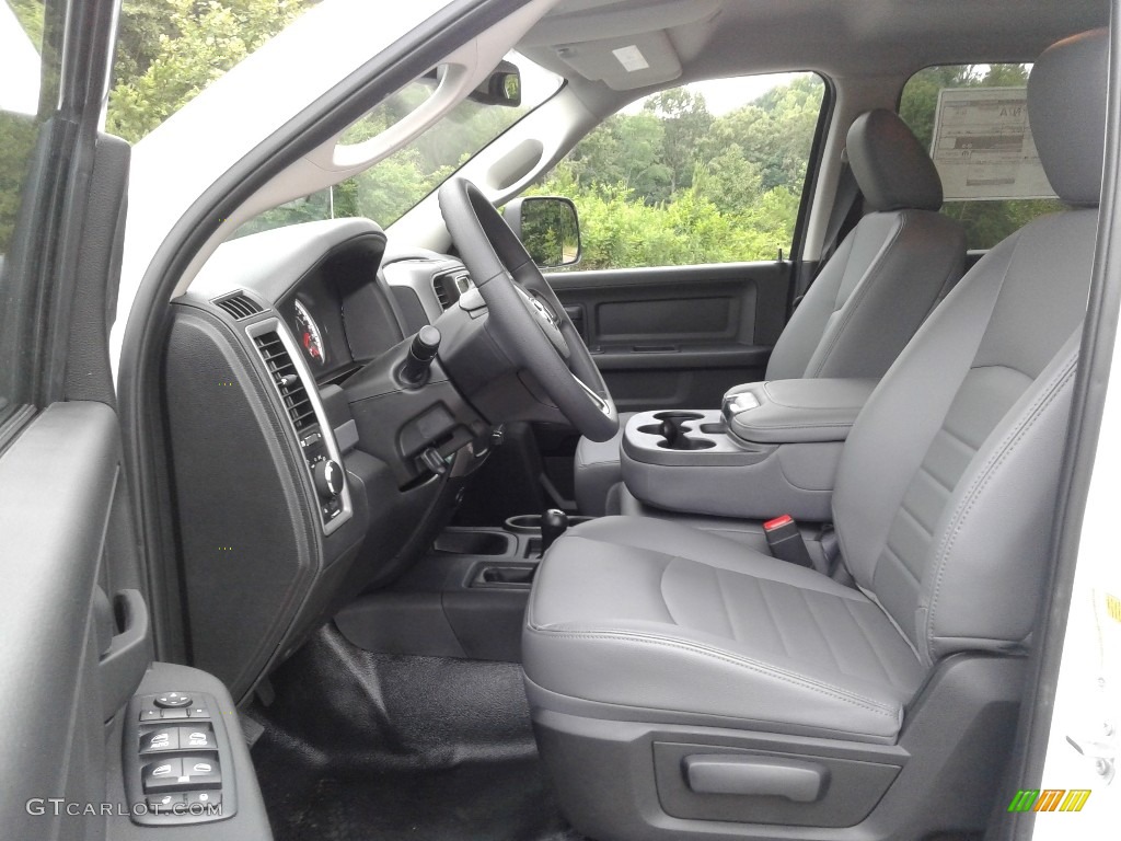 Black/Diesel Gray Interior 2018 Ram 2500 Tradesman Crew Cab 4x4 Photo #128357119