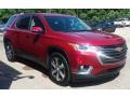 2018 Cajun Red Tintcoat Chevrolet Traverse LT  photo #1