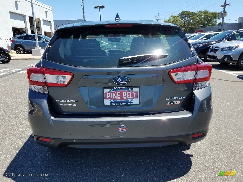 2018 Impreza 2.0i Sport 5-Door - Magnetite Gray Metallic / Black photo #5