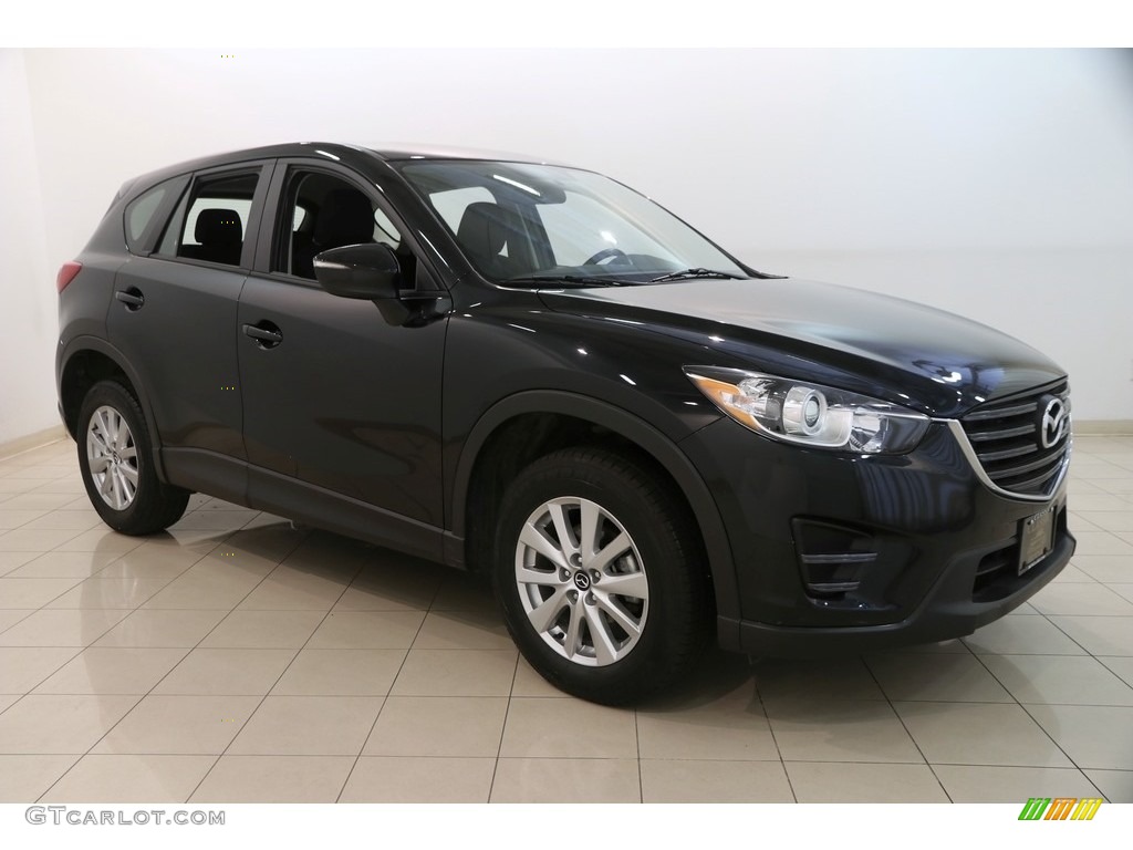 2016 CX-5 Sport - Jet Black Mica / Black photo #1