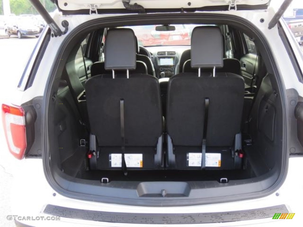 2018 Explorer XLT - White Platinum / Ebony Black photo #23