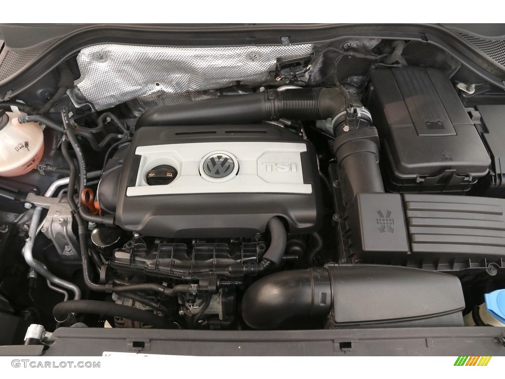 2012 Tiguan SE 4Motion - Deep Black Metallic / Black photo #15