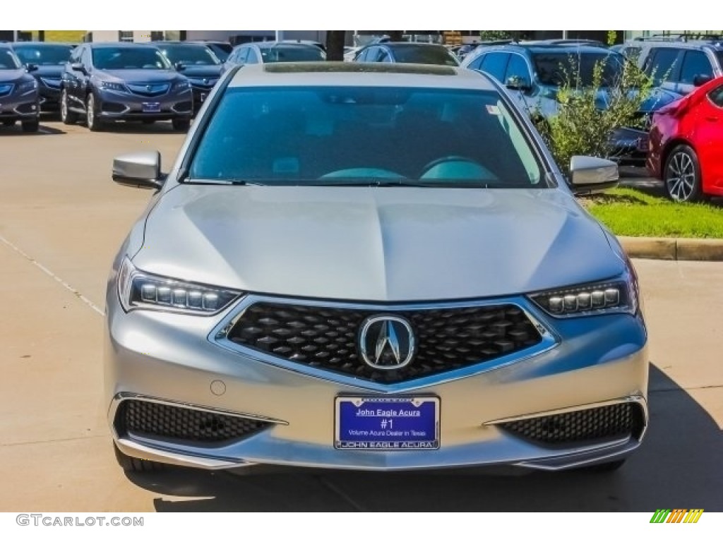 2018 TLX V6 Technology Sedan - Lunar Silver Metallic / Ebony photo #2