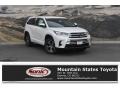 2018 Blizzard White Pearl Toyota Highlander LE AWD  photo #1