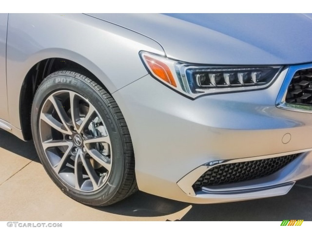 2018 TLX V6 Technology Sedan - Lunar Silver Metallic / Ebony photo #10