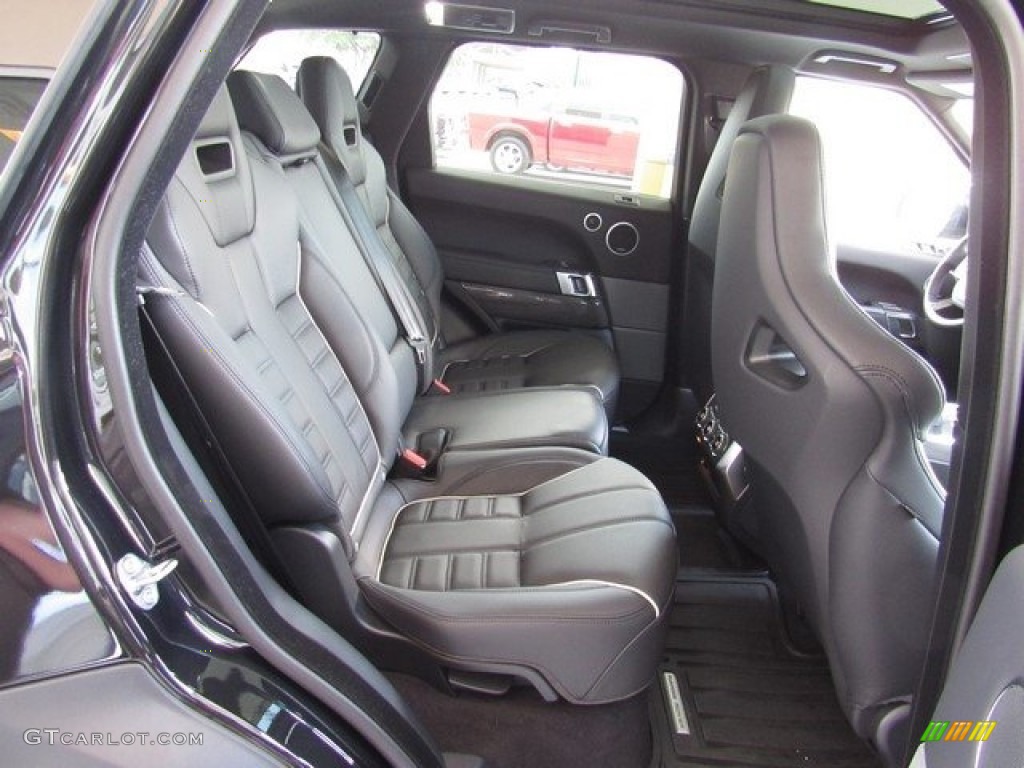 2017 Land Rover Range Rover Sport SVR Rear Seat Photo #128370166