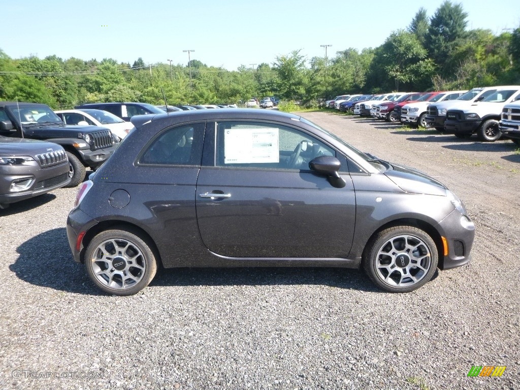 Granito Gray 2018 Fiat 500 Pop Exterior Photo #128370439