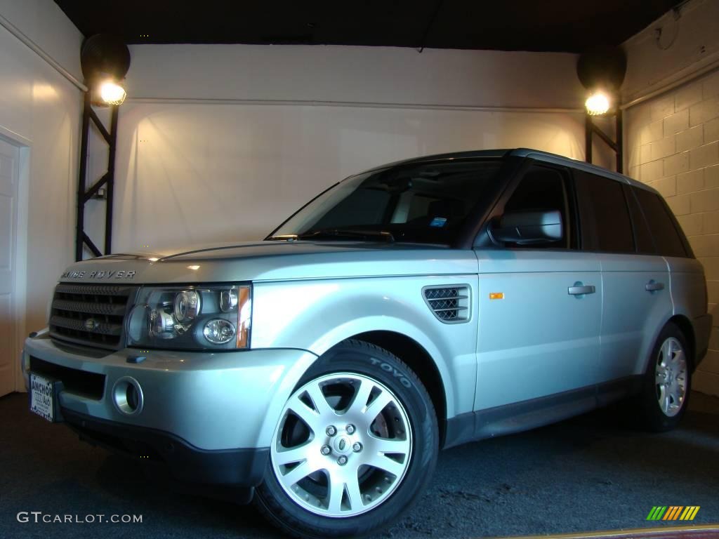 2006 Range Rover Sport HSE - Zambezi Silver Metallic / Ebony Black photo #1