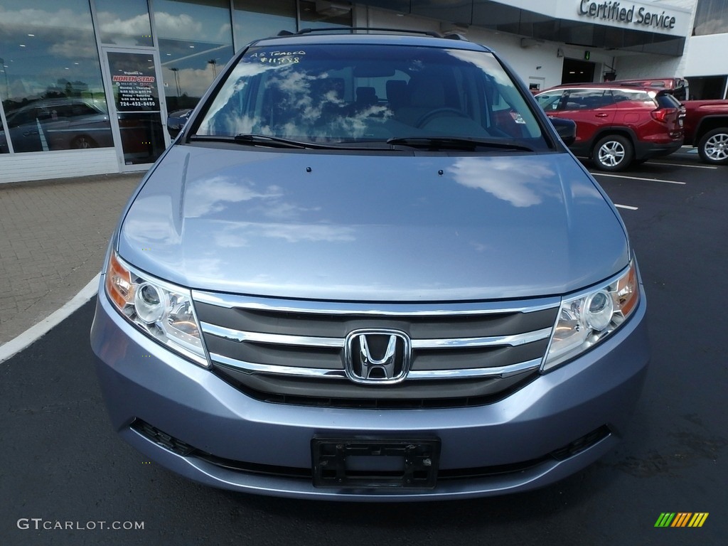 2011 Odyssey EX - Celestial Blue Metallic / Gray photo #2