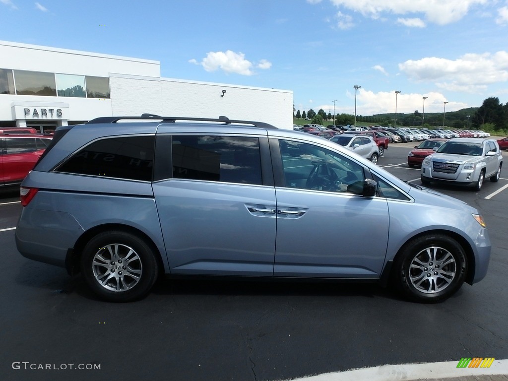 2011 Odyssey EX - Celestial Blue Metallic / Gray photo #4