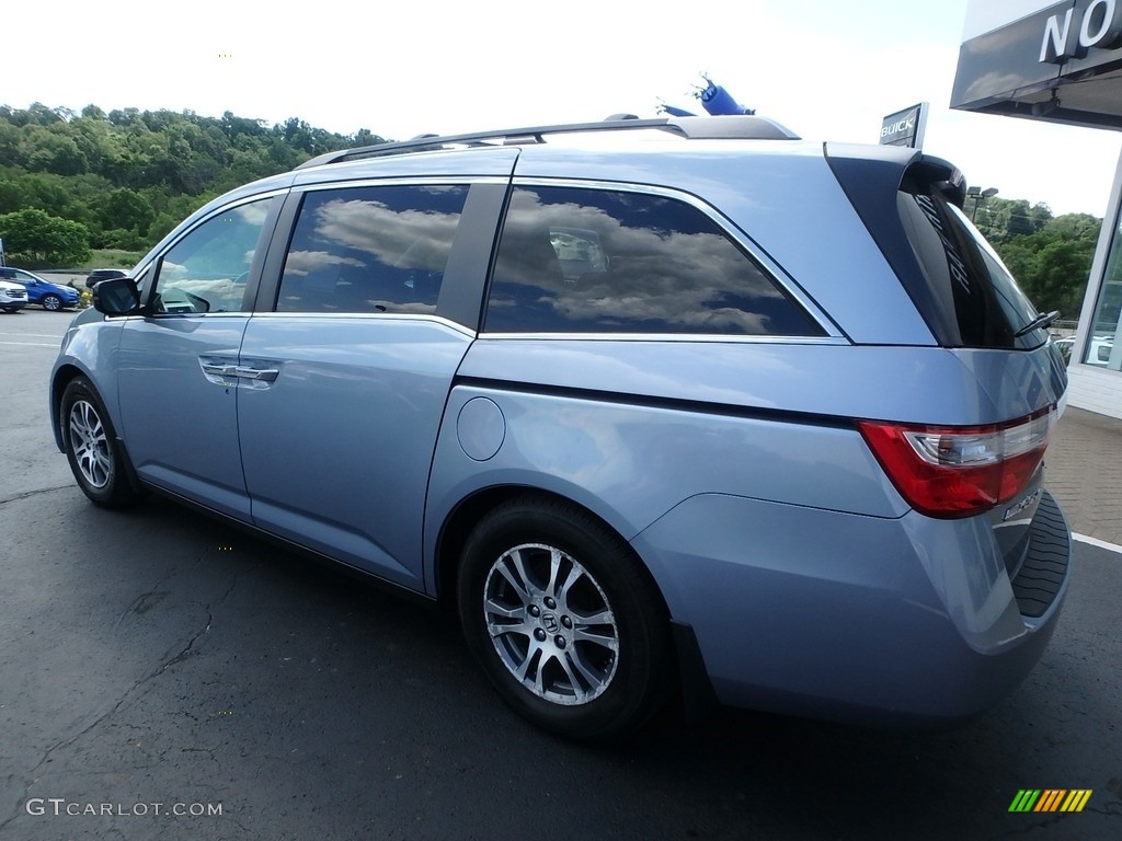 2011 Odyssey EX - Celestial Blue Metallic / Gray photo #8