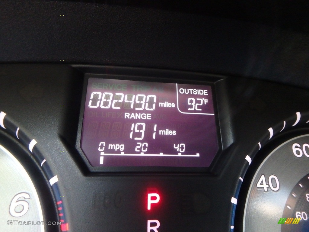 2011 Odyssey EX - Celestial Blue Metallic / Gray photo #20