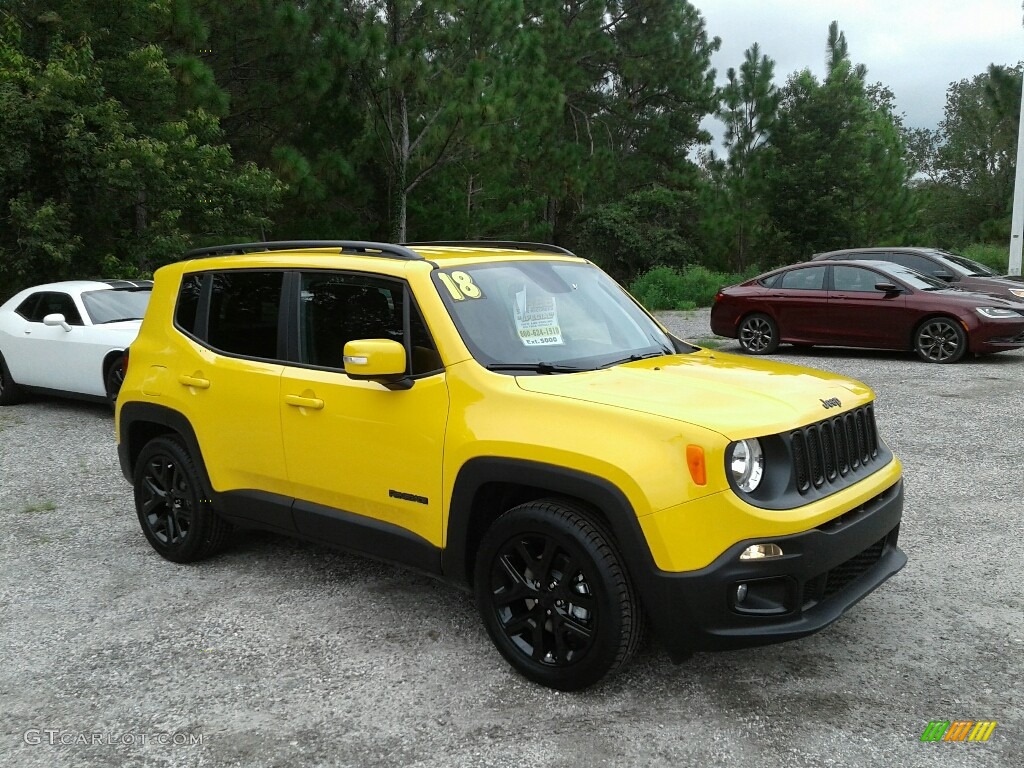 2018 Renegade Altitude - Solar Yellow / Black photo #7