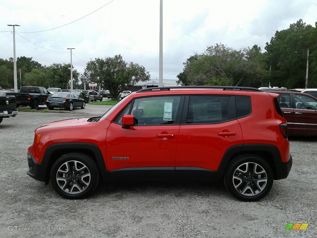 2018 Renegade Latitude - Colorado Red / Black photo #2