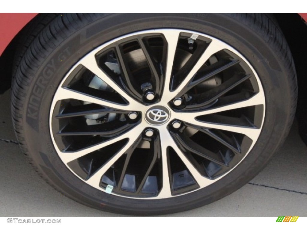 2018 Camry SE - Ruby Flare Pearl / Black photo #4