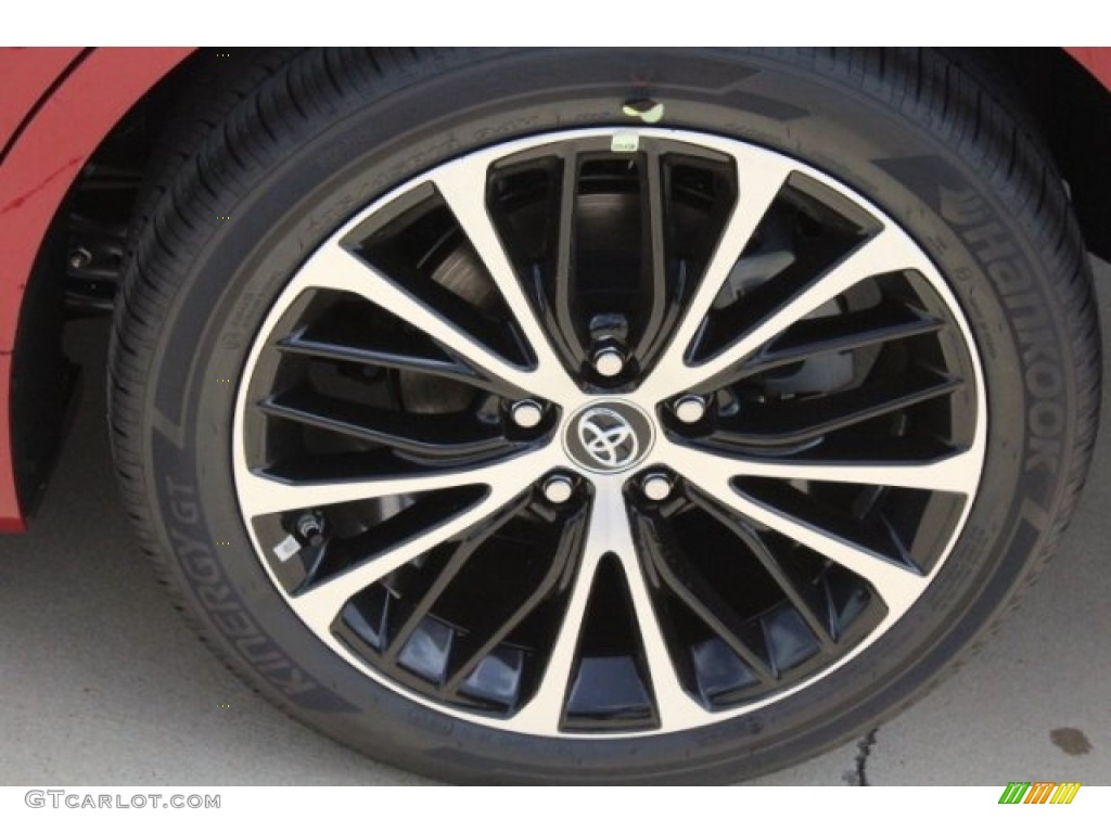 2018 Camry SE - Ruby Flare Pearl / Black photo #5