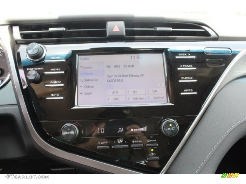 2018 Camry SE - Ruby Flare Pearl / Black photo #16