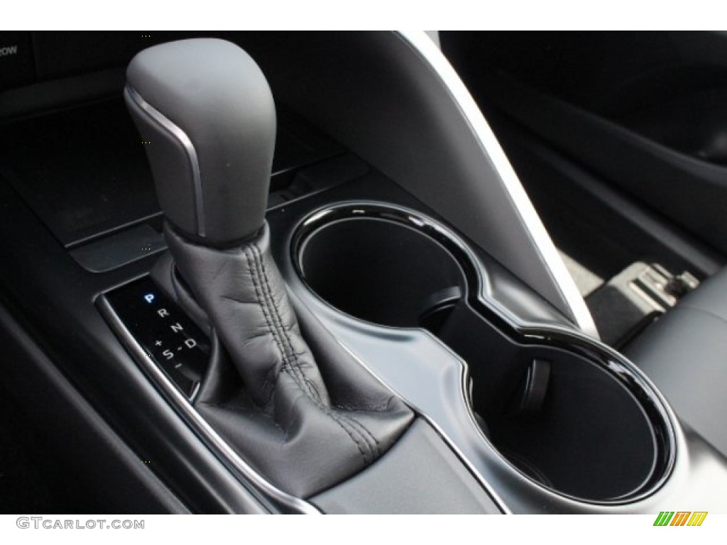 2018 Camry SE - Ruby Flare Pearl / Black photo #17