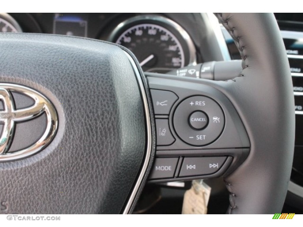 2018 Camry SE - Ruby Flare Pearl / Black photo #19