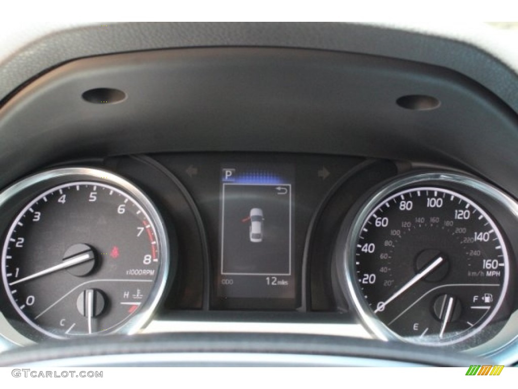 2018 Camry SE - Ruby Flare Pearl / Black photo #20