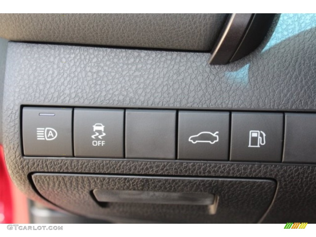 2018 Camry SE - Ruby Flare Pearl / Black photo #21