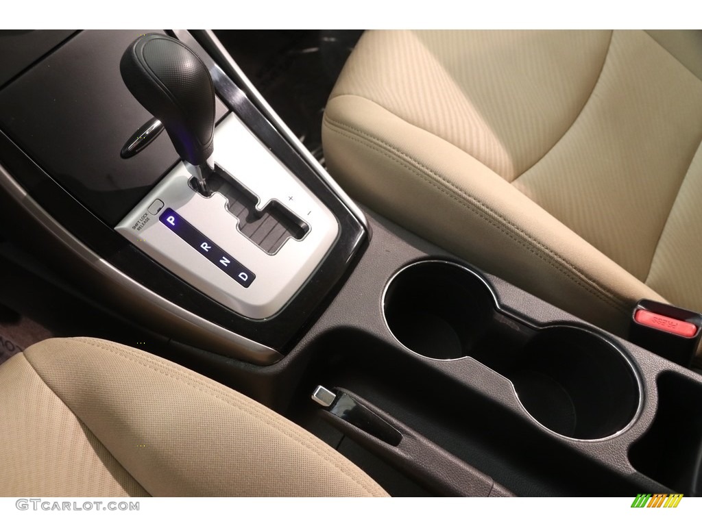 2012 Elantra GLS - Red Allure / Beige photo #11