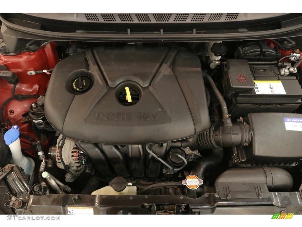 2012 Elantra GLS - Red Allure / Beige photo #17