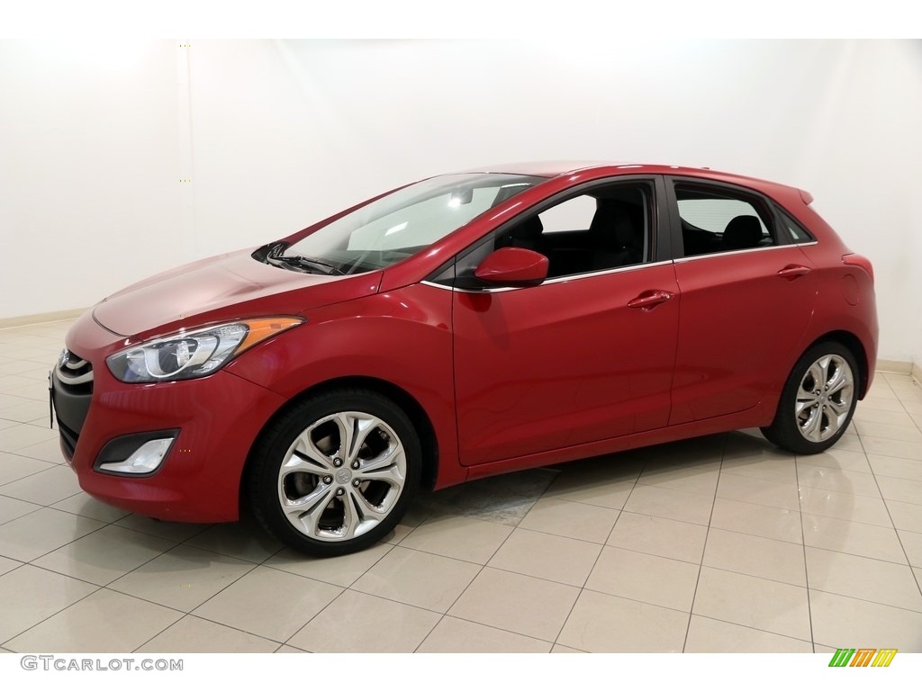 2013 Elantra GT - Red / Black photo #3