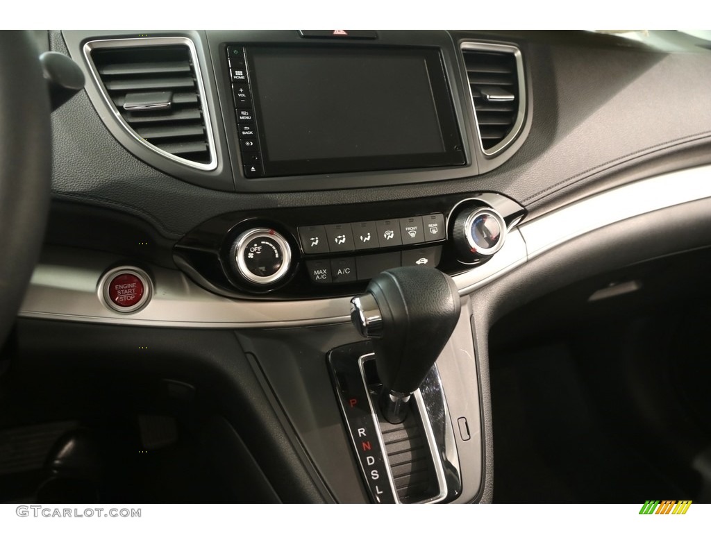 2016 CR-V EX AWD - Crystal Black Pearl / Black photo #11