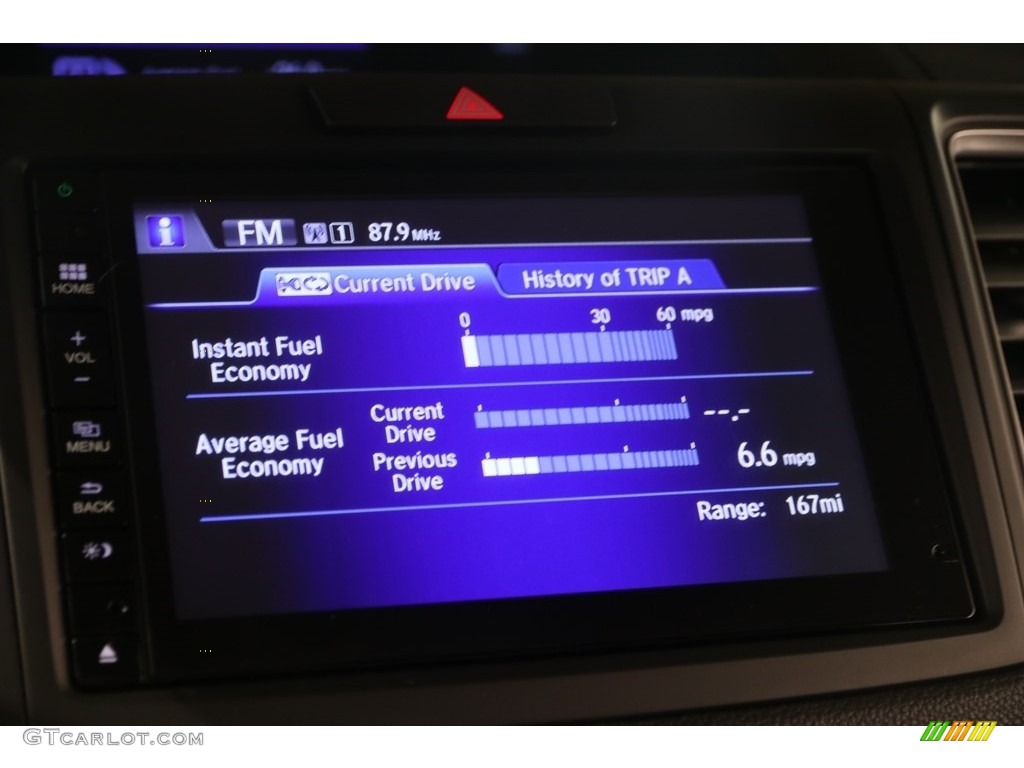 2016 CR-V EX AWD - Crystal Black Pearl / Black photo #15